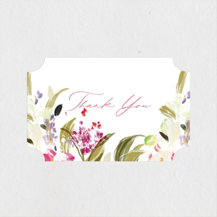 "Gilded Floral Cake" - Bridal Shower Favor Stickers in Confetti by Grace Kreinbrink - Front