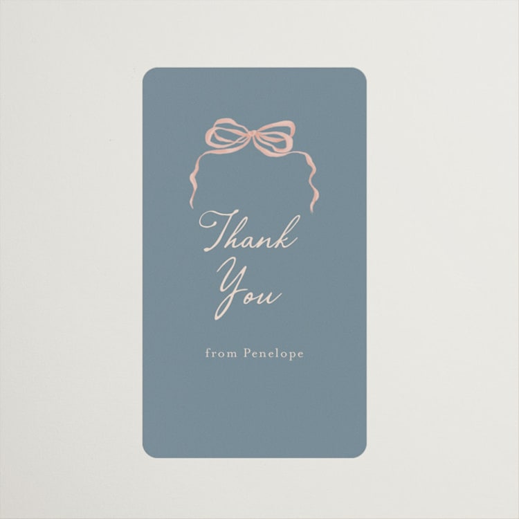 "Little Berry" - Bridal Shower Favor Stickers in Juniper by Vera Lim - Front