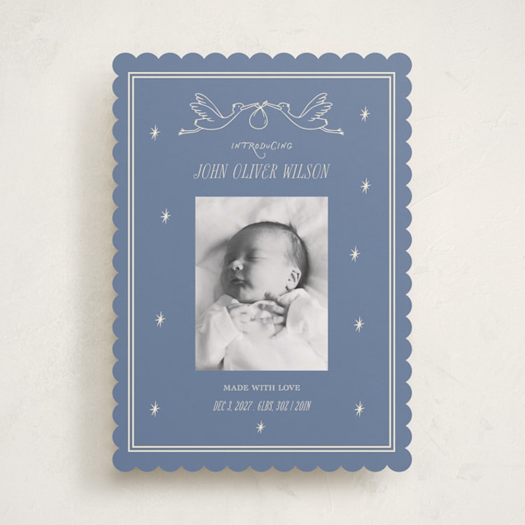 "Our Little Miracle" - Birth Announcements in Neptune by Rina Ozum - Front