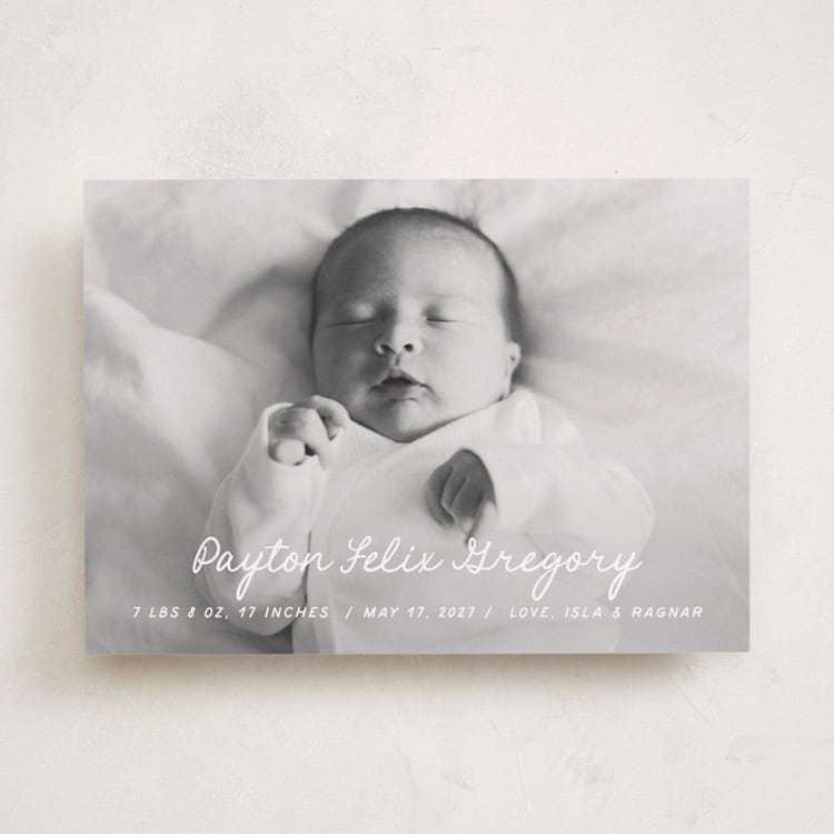 "cassatina" - Birth Announcements in Milk by chocomocacino - Front