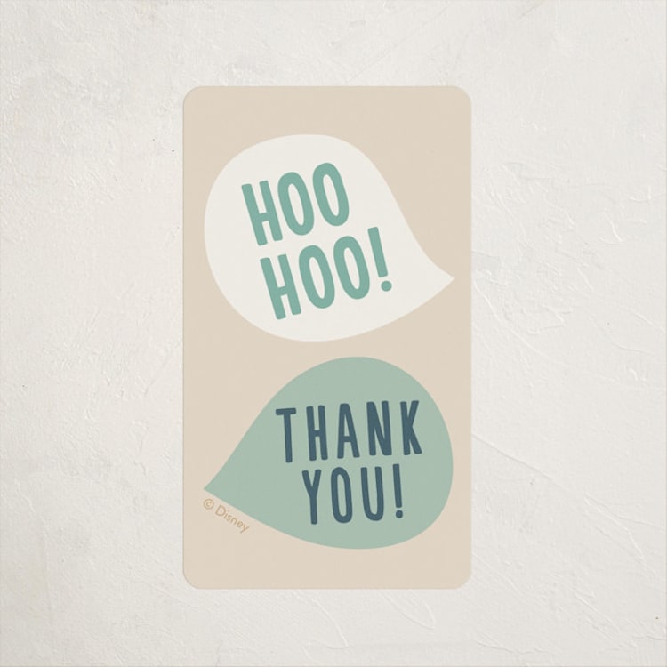 "Disney's Frozen Big Birthday Blowout" - Children's Birthday Party Stickers in Birch by Erica Krystek - Front