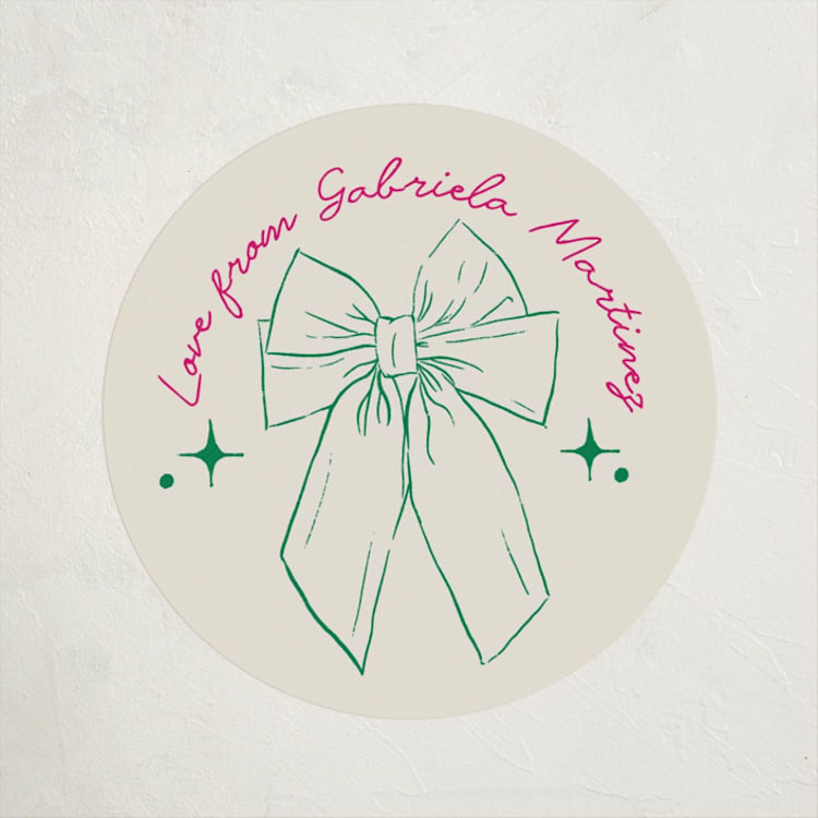 "Hand-Drawn Birthday Fun" - Children's Birthday Party Stickers in Grass by Celine Nguyen - Front