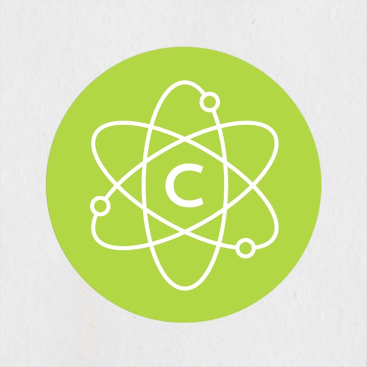 "Lab Bash" - Children's Birthday Party Stickers in Lime by Lehan Veenker - Front