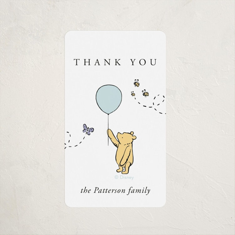 "Disney Sweetest Adventure" - Children's Birthday Party Stickers in Cloud by Heather Schertzer - Front