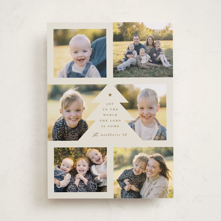 "bountiful joy" - Holiday Cards in Eggnog by Erica Krystek - Front