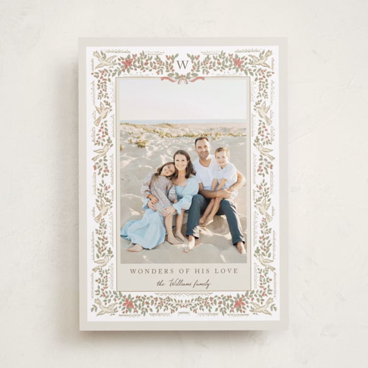 "Florentina" - Holiday Cards in Ivory by Petra Kern - Front