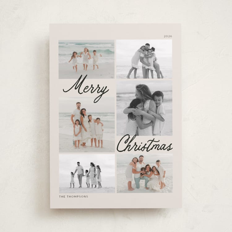 "The Inbetween" - Holiday Cards in Cookie Dough by Ashlee Townsend - Front