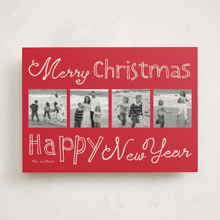 "christmas!!" - Holiday Cards in Santa by Vivian Yiwing - Front