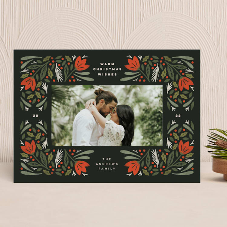 "Festive Blend" - Holiday Cards in Ink by Michelle Taylor - Front