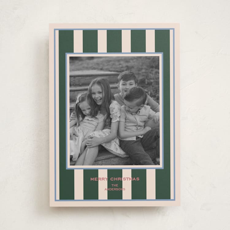"Regent" - Holiday Cards in Hunter by Annie Shapiro - Front