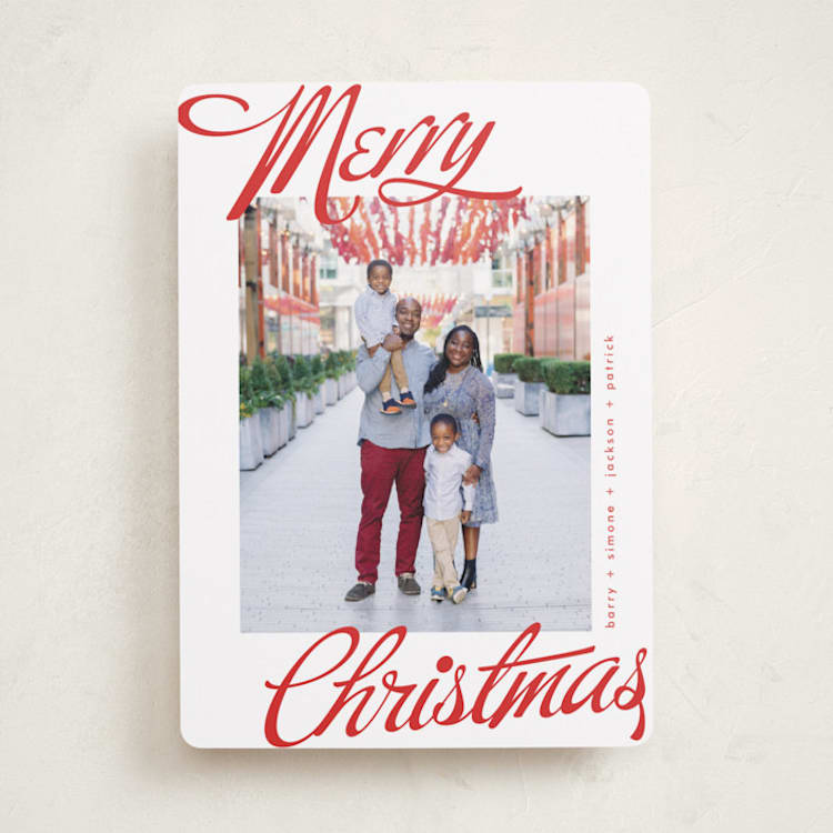 "so retro" - Holiday Cards in Holly by Phrosné Barwood - Front