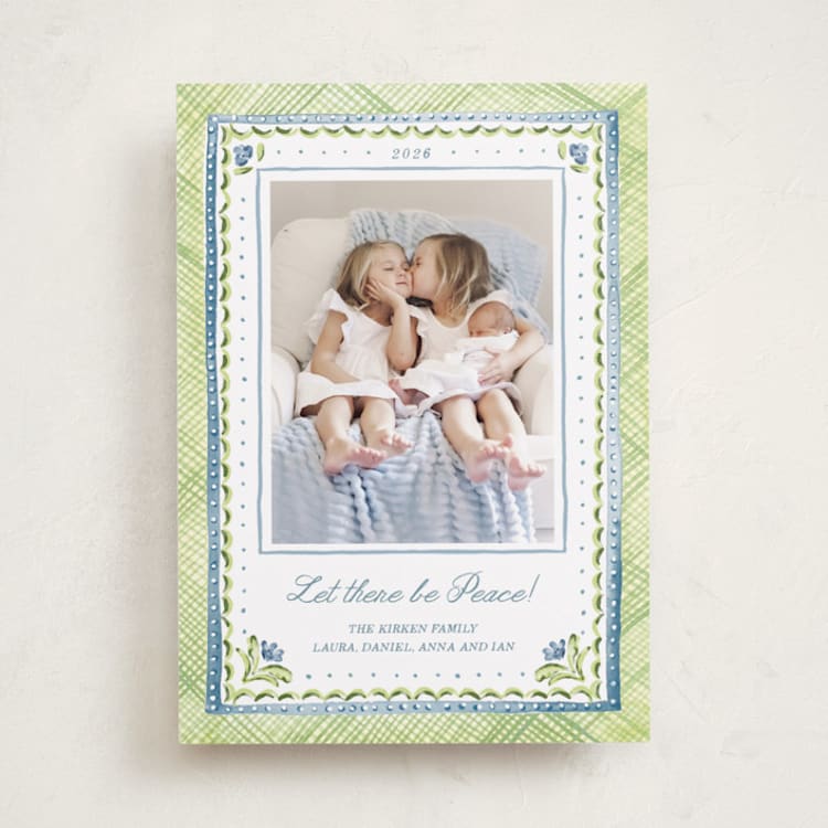 "Essencia" - Holiday Cards in Elf Shoes by Pati Cascino - Front