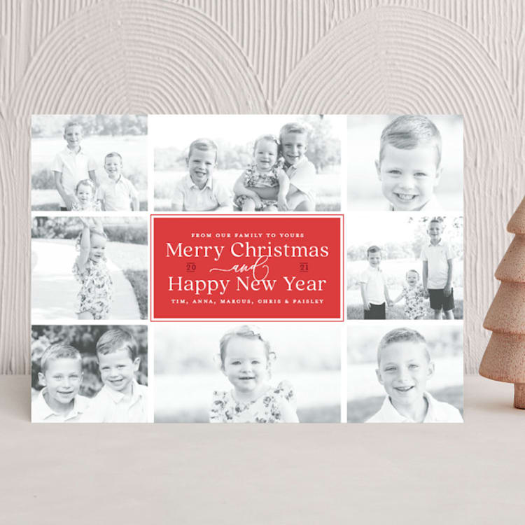 "Formality" - Holiday Cards in Stocking by Ellis - Front