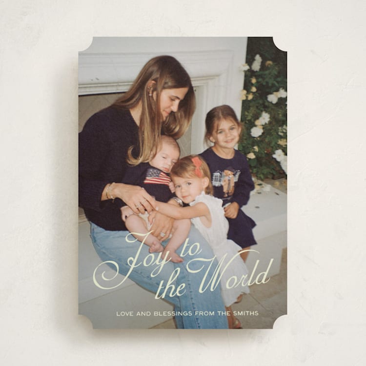 "Lovely Joy" - Holiday Cards in Antique by Ani Somi - Front