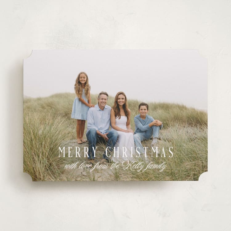 "Augusta" - Holiday Cards in Snow by Laura Hankins - Front