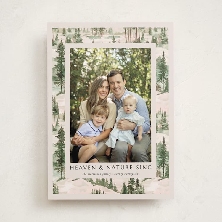 "Forest" - Holiday Cards in Fir by Tatjana Koraksic - Front