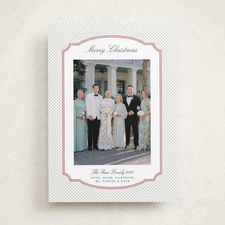 "Holiday Best" - Holiday Cards in Aspen by Alston Foster - Front