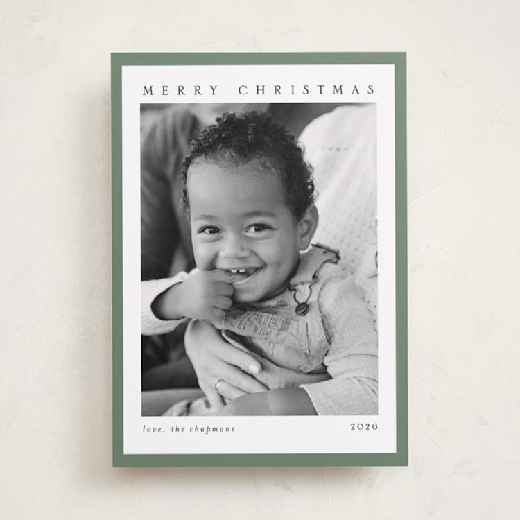 "Holiday Feels" - Holiday Cards in Pine by Chris Griffith - Front