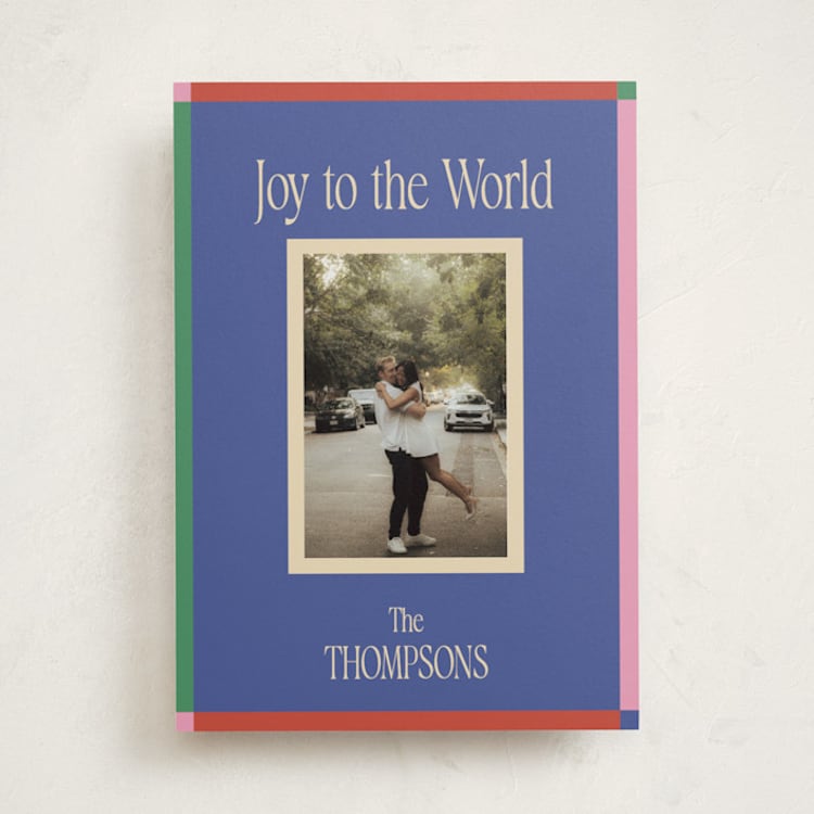 "Colorful Joy" - Holiday Cards in Gumdrops by Rachel Cassel - Front