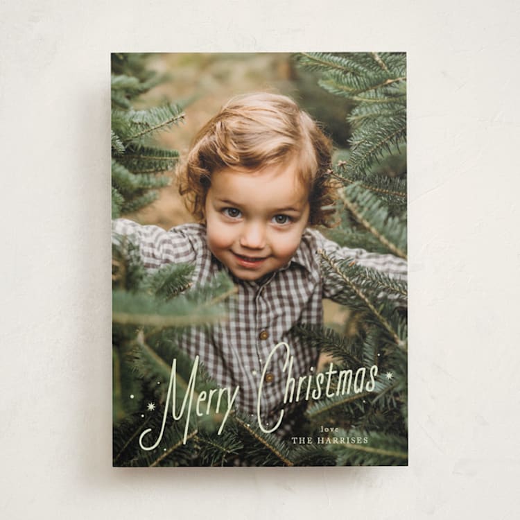 Cafe Christmas Photo Cards