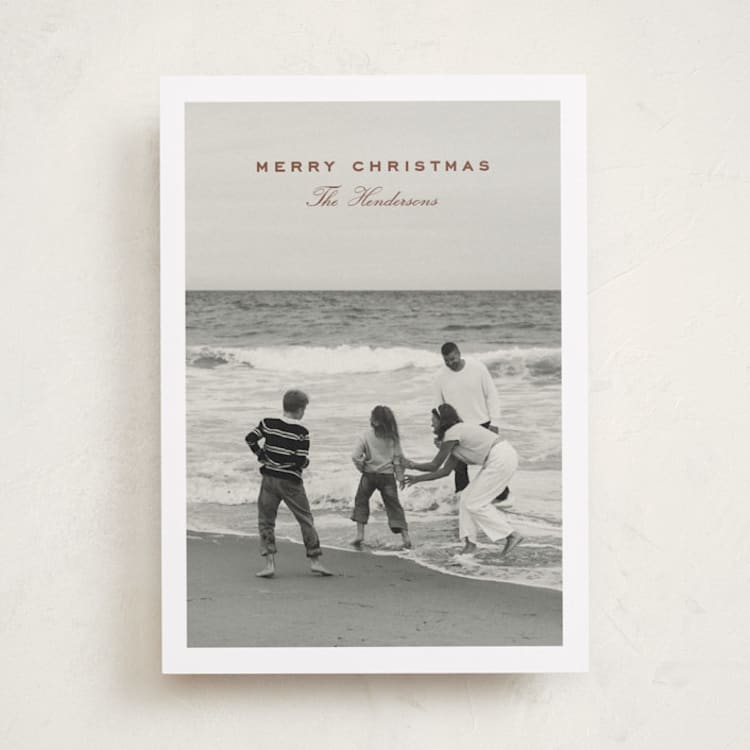 "flatkaka" - Holiday Cards in Pecan by chocomocacino - Front