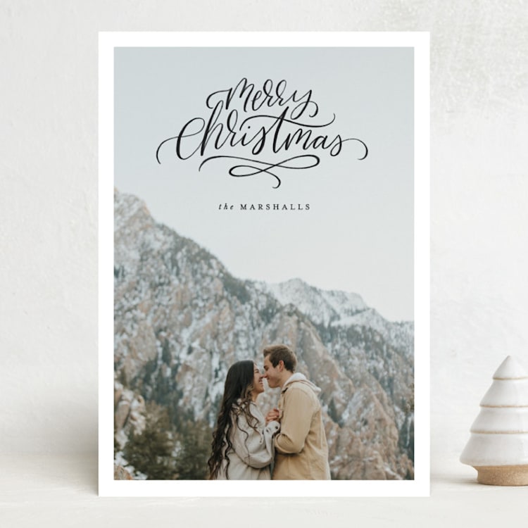"Marshall" - Holiday Cards in Reindeer Hooves by Ally Madison - Front