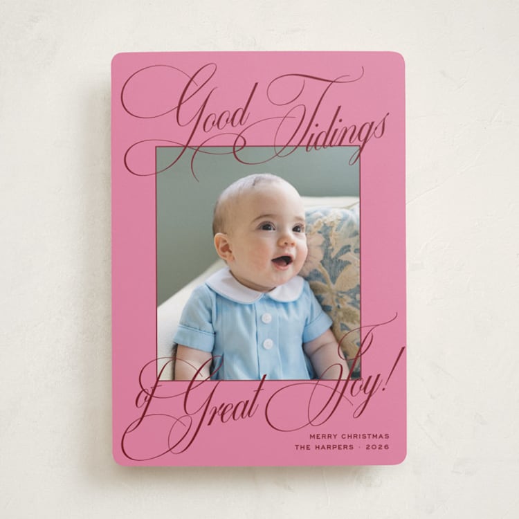 "praline" - Holiday Cards in Gumdrop by Megan Davis - Front