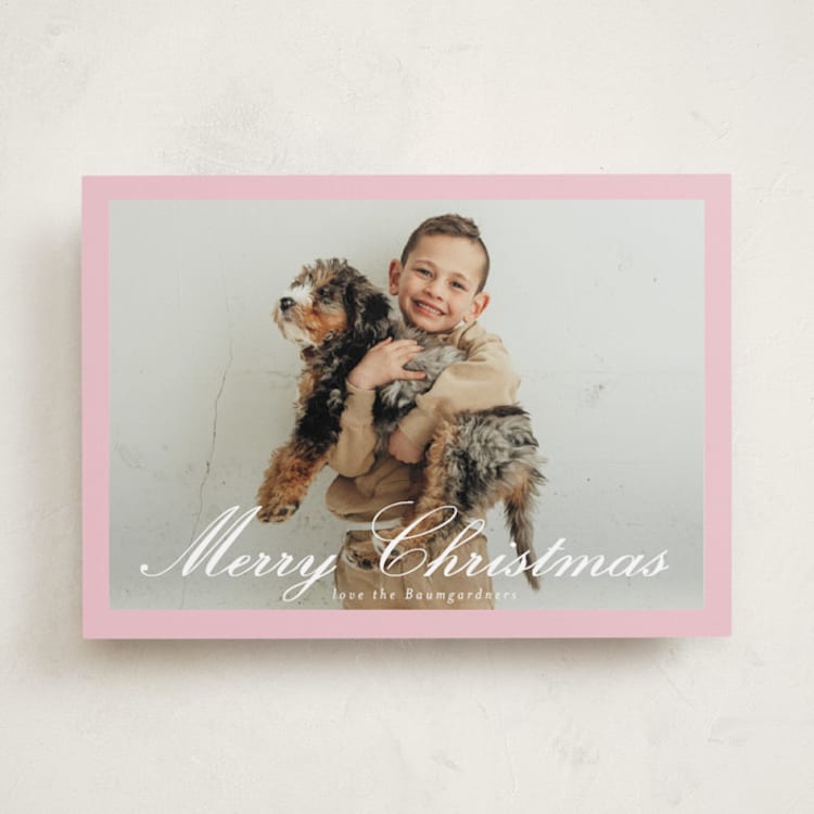 "Colorful Border" - Holiday Cards in Candy by Baumbirdy - Front