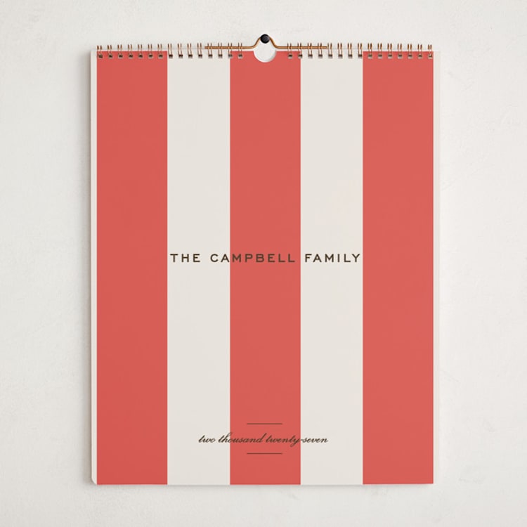"Campania" - Calendars in Cherry by Megan Davis - Cover