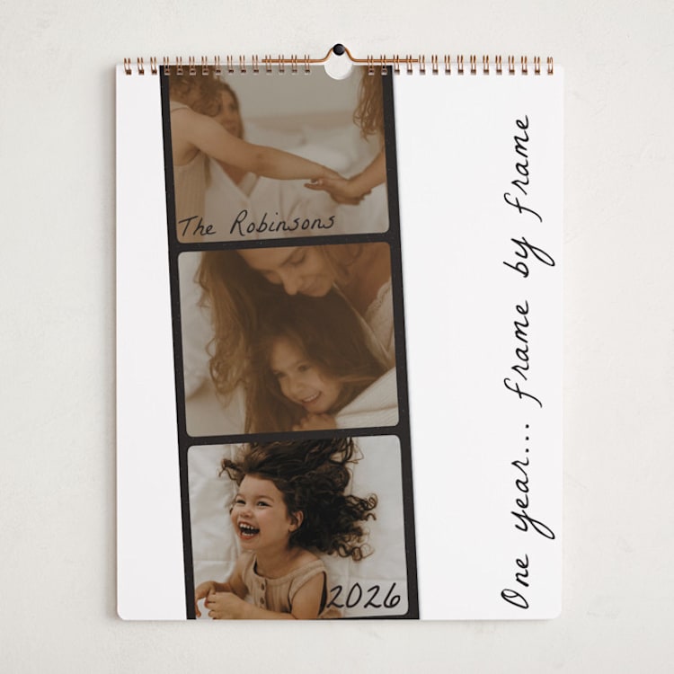 "Filmstrip" - Calendars in Noir by Sarah Mraz - Cover
