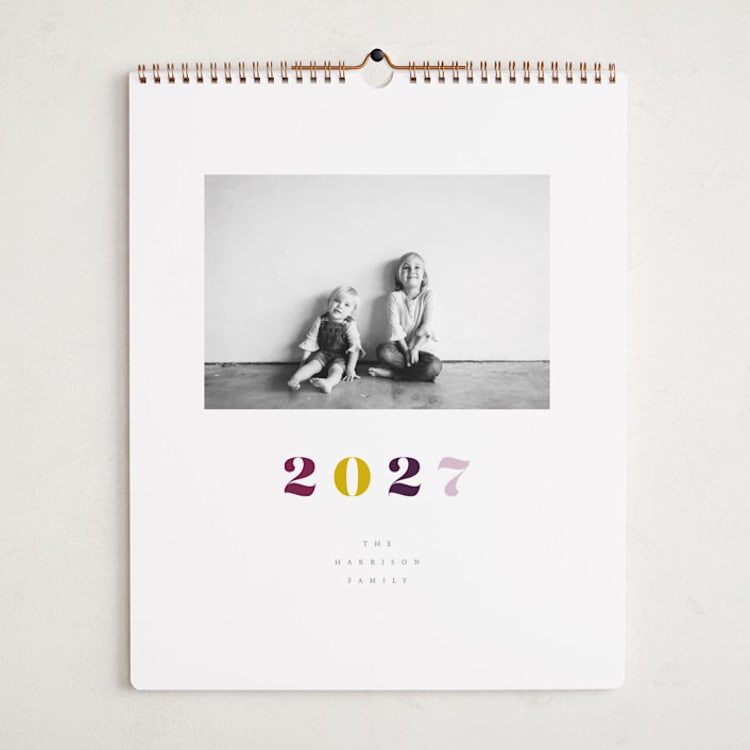 "Vogue" - Calendars in Mixed Berries by Up Up Creative - Cover