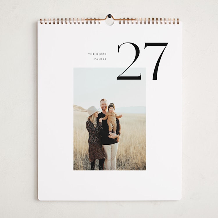 "Modern Approach" - Calendars in Coal by Pixel and Hank - Cover