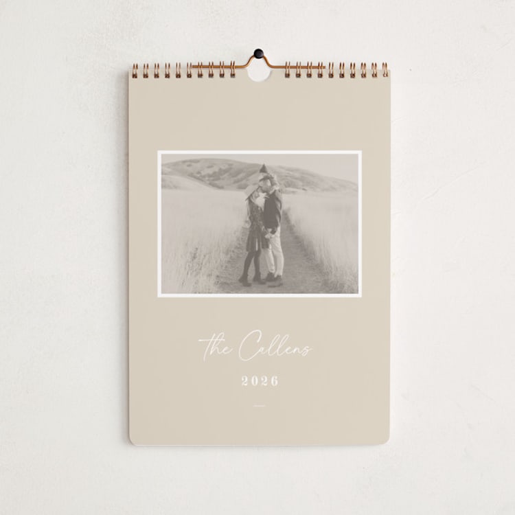 "rosedale" - Calendars in Bisque by Sara Hicks Malone - Cover