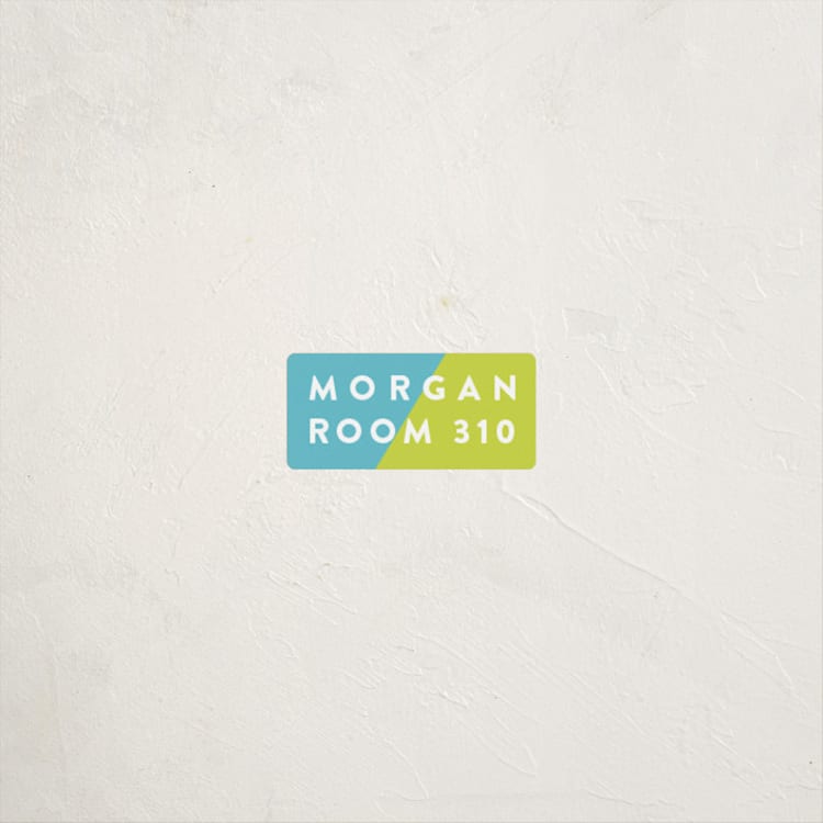 "Favorite Colors" - Custom Name Labels in Lime by Abby Munn - Front
