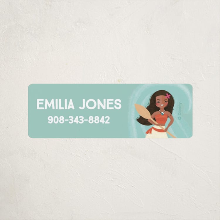 "Make Way, Make Way" - Custom Name Labels in Shell by Itsy Belle Studio - Front
