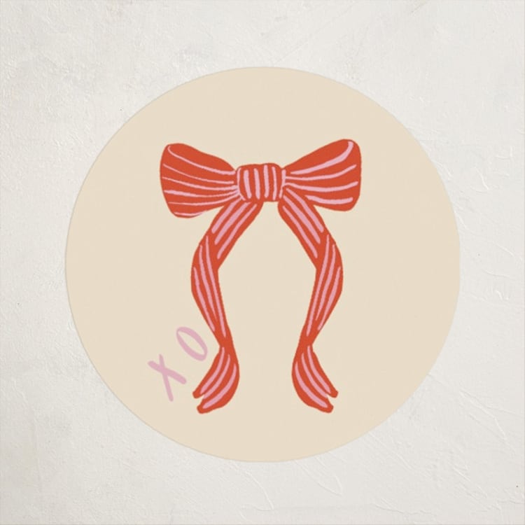 "You Are Purrfect" - Custom Stickers in Blush by Alex Hungerford - Front