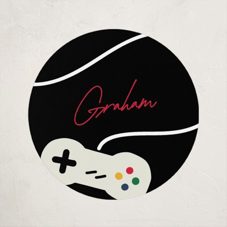 "You've got Game" - Custom Stickers in Late Night by Erin L. Wilson - Front