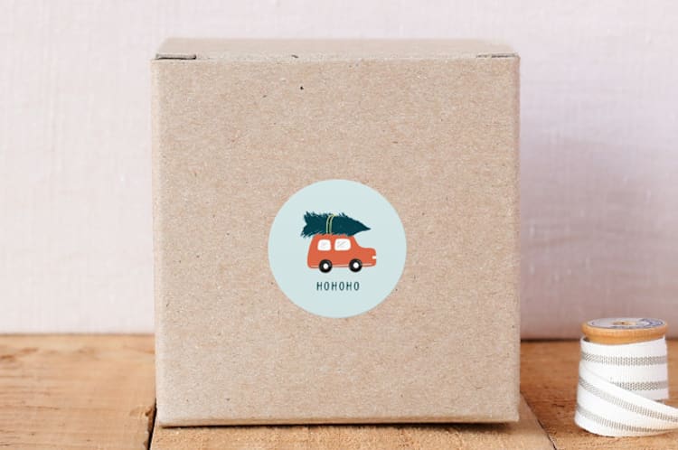 "dolomiti" - Custom Stickers in Sky by chocomocacino - Front