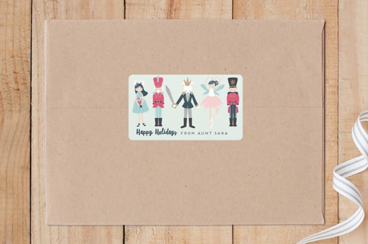 "nutcracker suite" - Custom Stickers in Mint by peetie design - Front