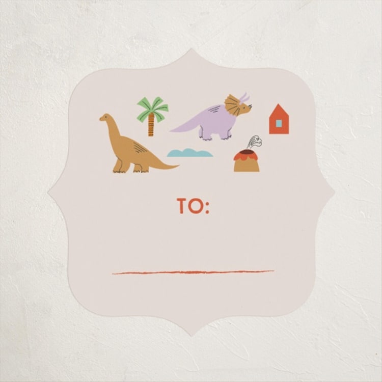 "Dinomite Quest" - Custom Stickers in Vanilla by Kartika Paramita - Front