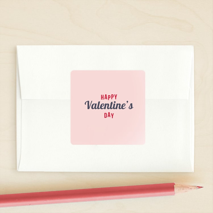 "Valentine Decoder" - Custom Stickers in Cupid by Bethany Anderson - Front