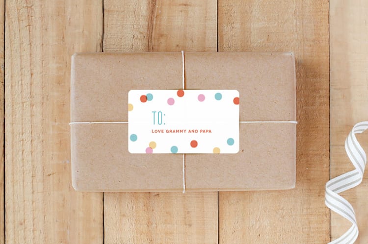 "One" - Custom Stickers in Carnation by Carrie ONeal - Front