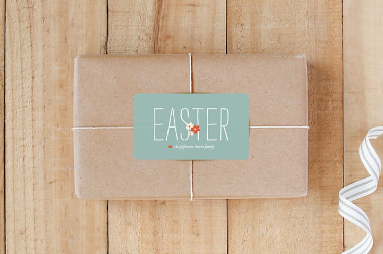 "Spring Fling" - Custom Stickers in Poppy by Emily Ranneby - Front