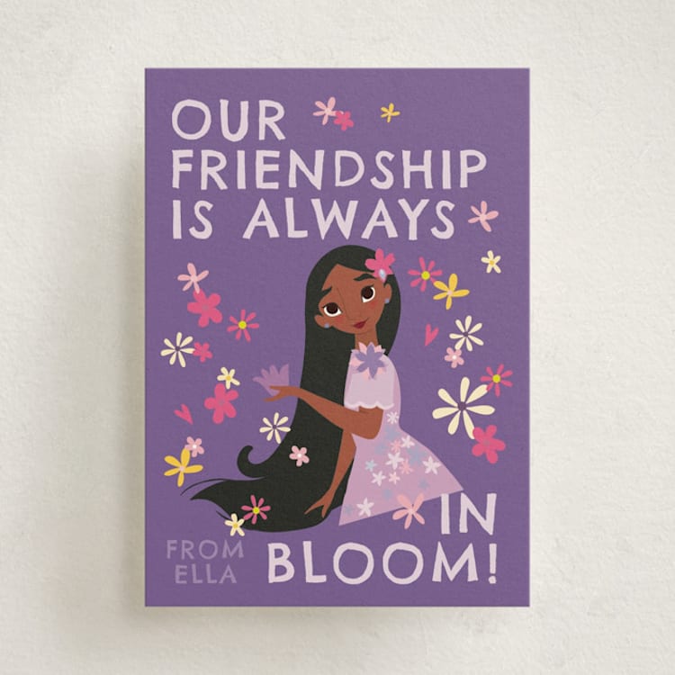 "Isabela" - Classroom Valentines in Violet by Angela Thompson - Front