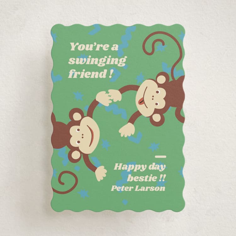 "adventures valentines" - Classroom Valentines in Jungle by Paula Rado - Front