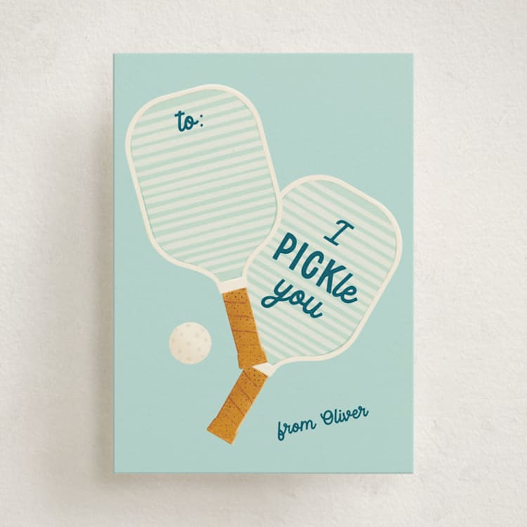 "Pickle" - Classroom Valentines in Sky by Gwen Bedat - Front