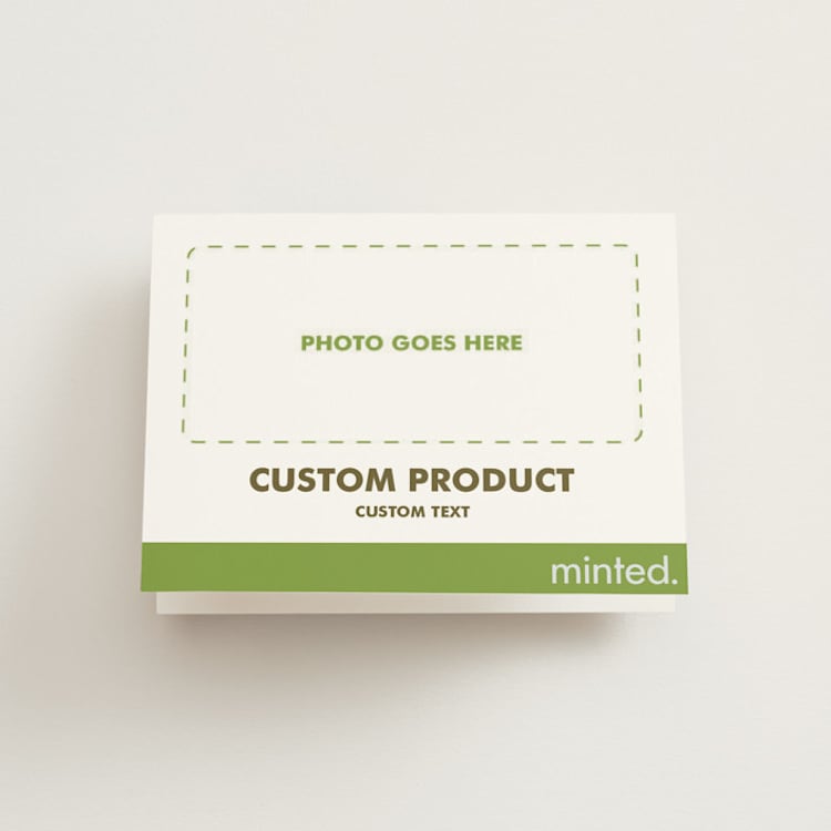 "Landscape Custom" - Engagement Party Thank You Cards in Charcoal by Minted - Front