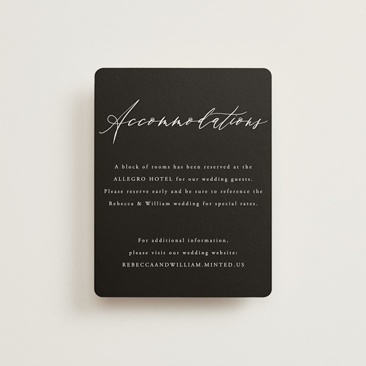 "We Do" - Direction Cards in Ink by lulu and isabelle - Front