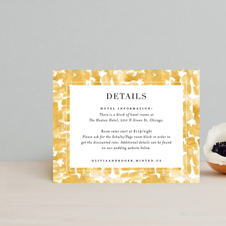 "Daydream" - Direction Cards in Honey by Beth Schneider - Front