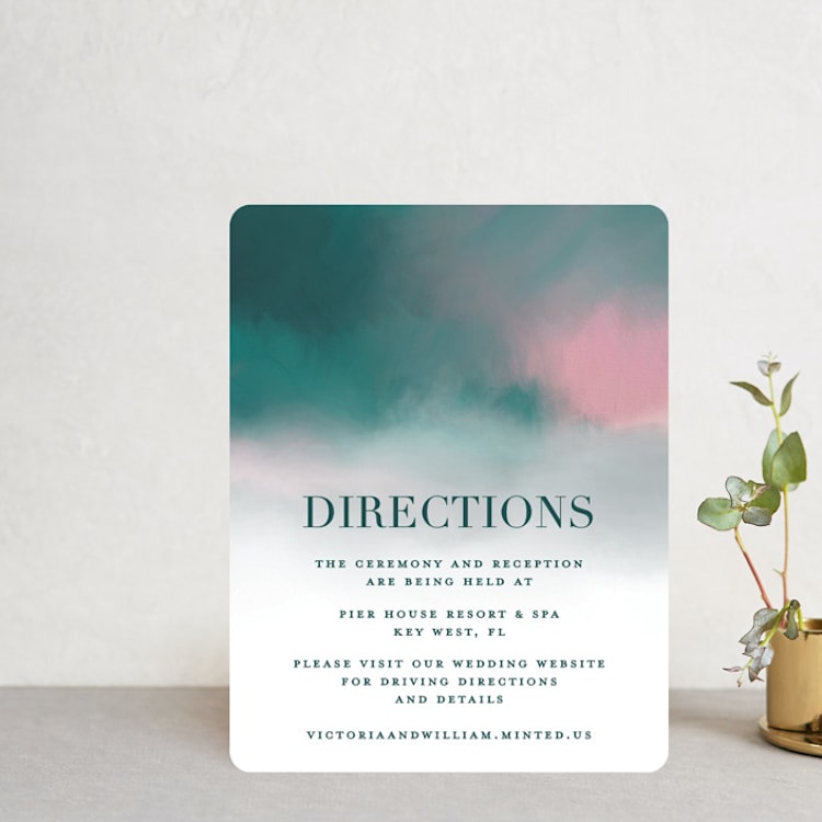 "Crazy in Love" - Direction Cards in Mist by iamtanya - Front